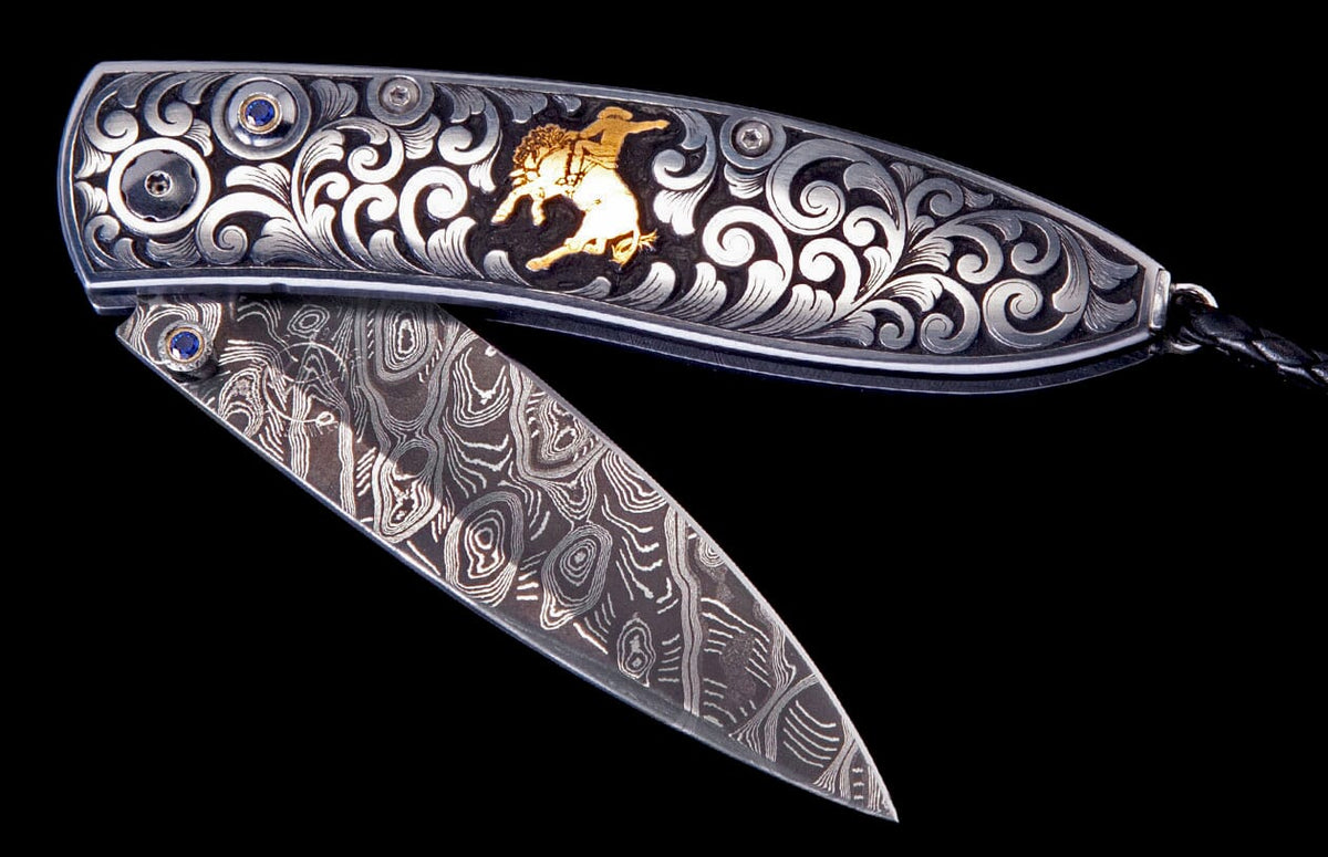 William Henry KNIVES B05 Bucking Bronc