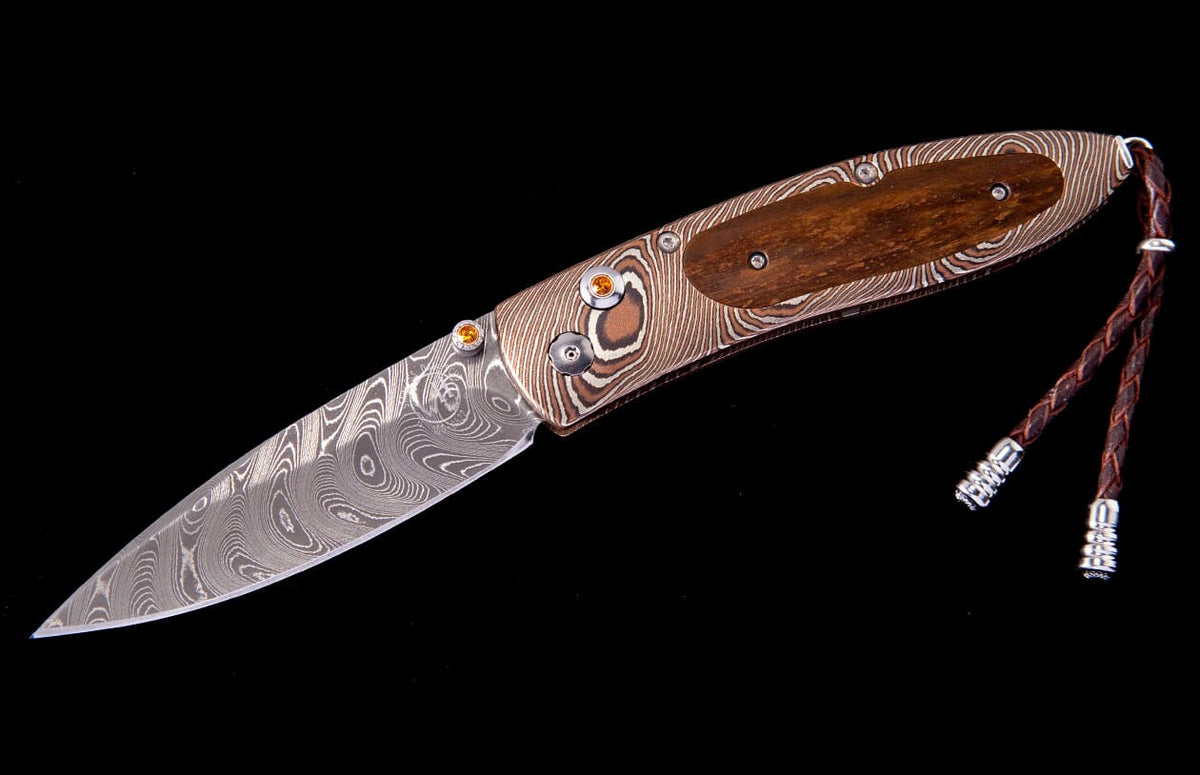 William Henry KNIVES B05 Carefree Buffalo Fossilize