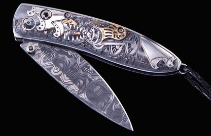 William Henry KNIVES Steampunk Dragon B05 CUSTOM 011414