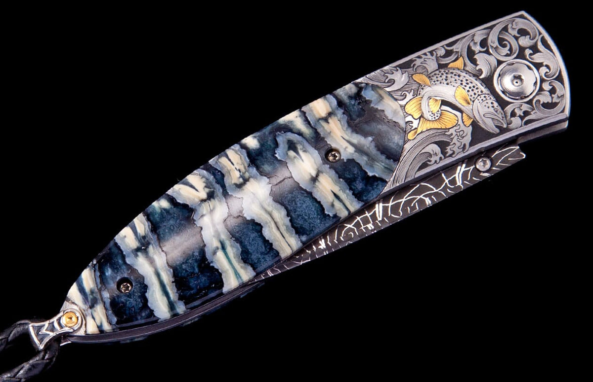 William Henry KNIVES Gilded Trout B05 GILDED TROUT