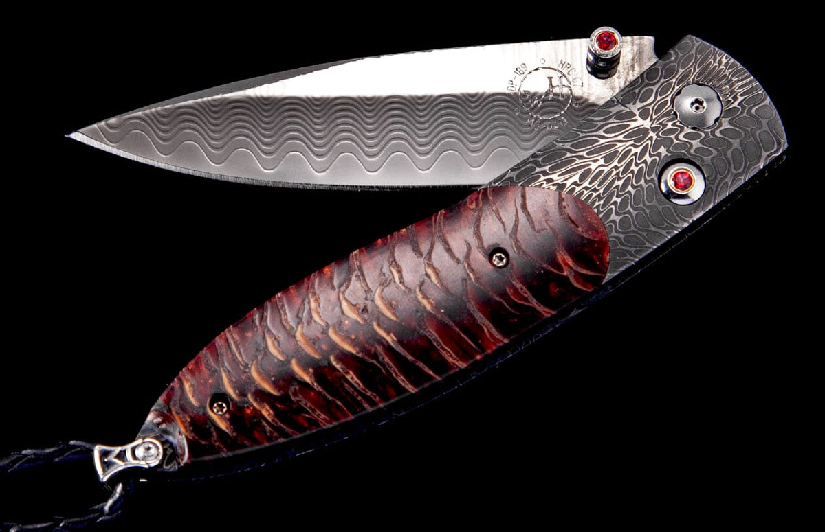 William Henry KNIVES Red Wave B05 RED WAVE