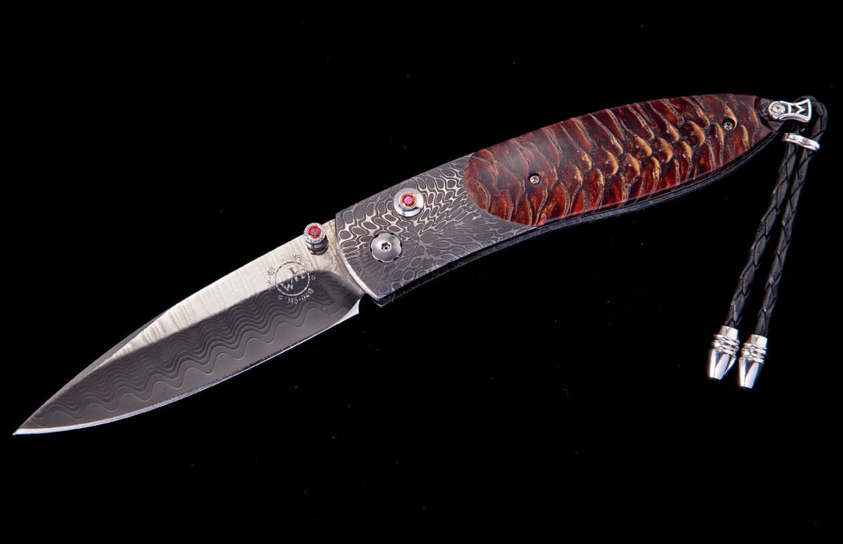 William Henry KNIVES Red Wave B05 RED WAVE