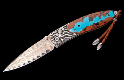 William Henry KNIVES B05 Silver Fire