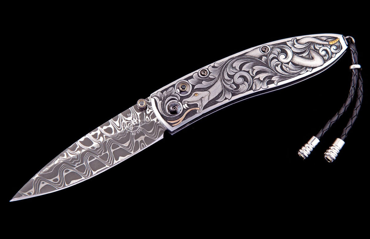 William Henry KNIVES Silver Rattler B05 SILVER RATTLER