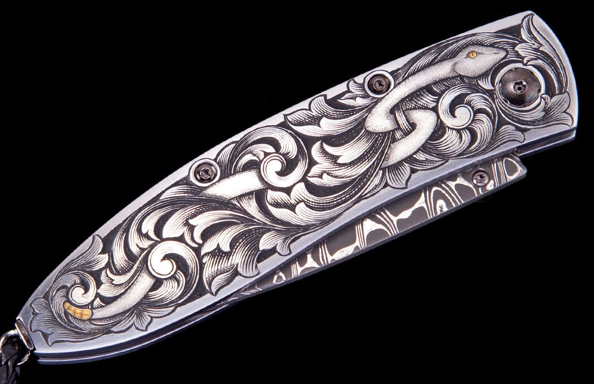 William Henry KNIVES Silver Rattler B05 SILVER RATTLER