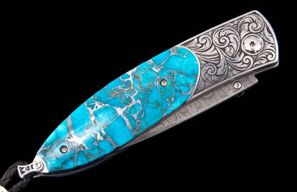 William Henry KNIVES B05 Turquoise