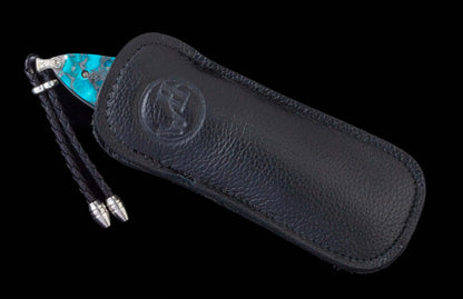 William Henry KNIVES B05 Turquoise Scroll