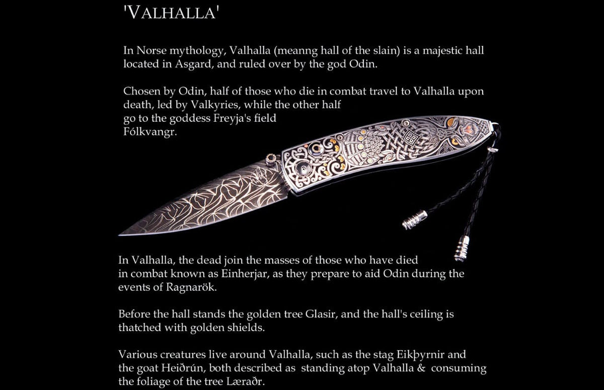 William Henry KNIVES Valhalla B05 VALHALLA