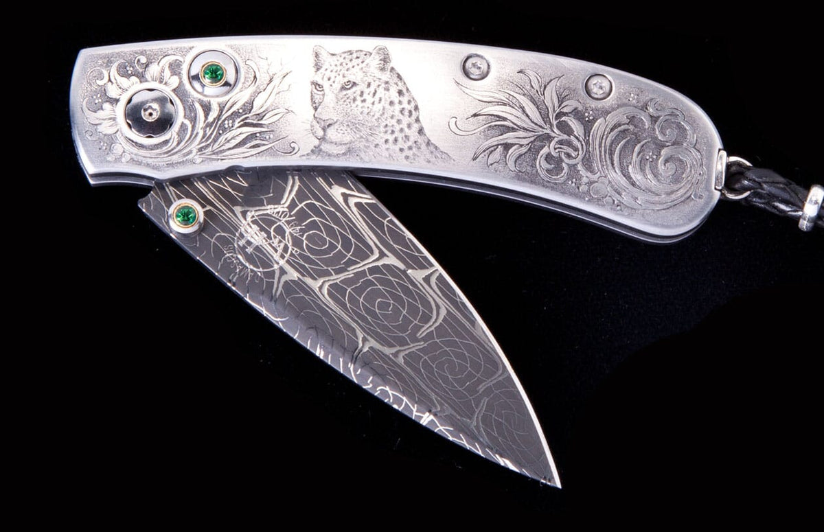 William Henry KNIVES Jade Cat B09 CUSTOM 021214
