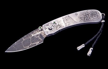 William Henry KNIVES Jade Cat B09 CUSTOM 021214