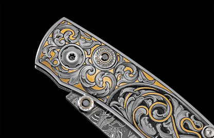 William Henry KNIVES B09 Gilded Scroll