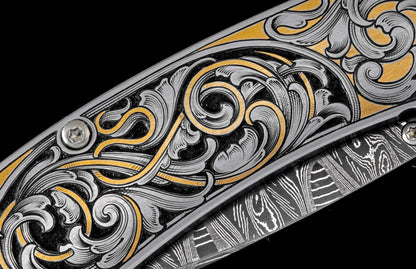 William Henry KNIVES B09 Gilded Scroll