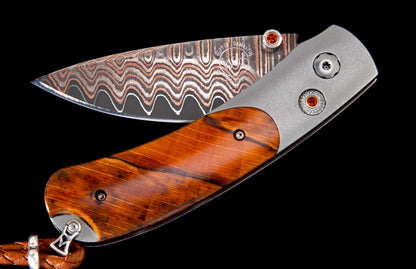 William Henry KNIVES B09 Orange Wave