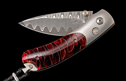 William Henry KNIVES B09 Red Wave