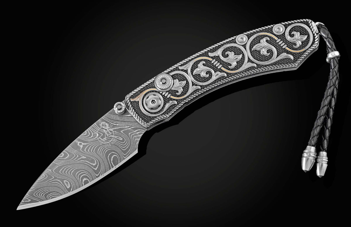 William Henry KNIVES B09 Western Scroll