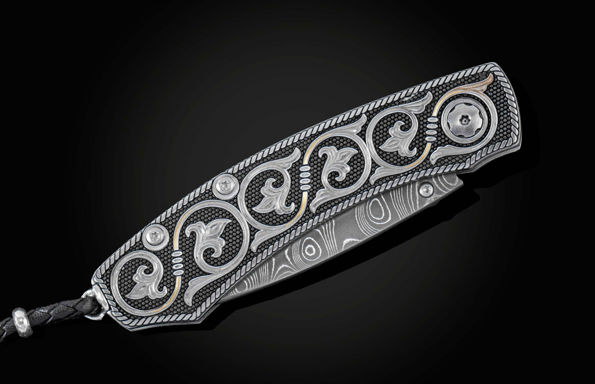 William Henry KNIVES B09 Western Scroll