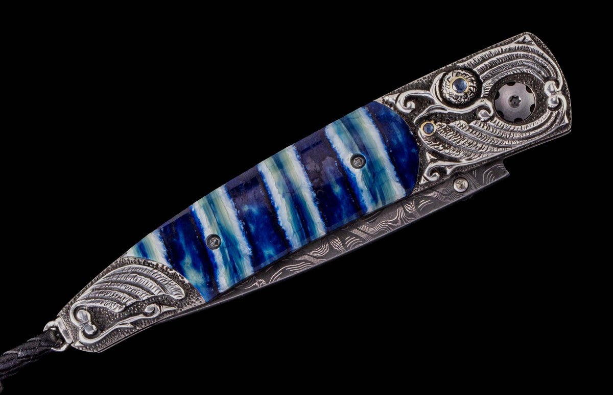 William Henry KNIVES B10 Blue Heat