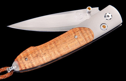 William Henry KNIVES B10 Curly Maple