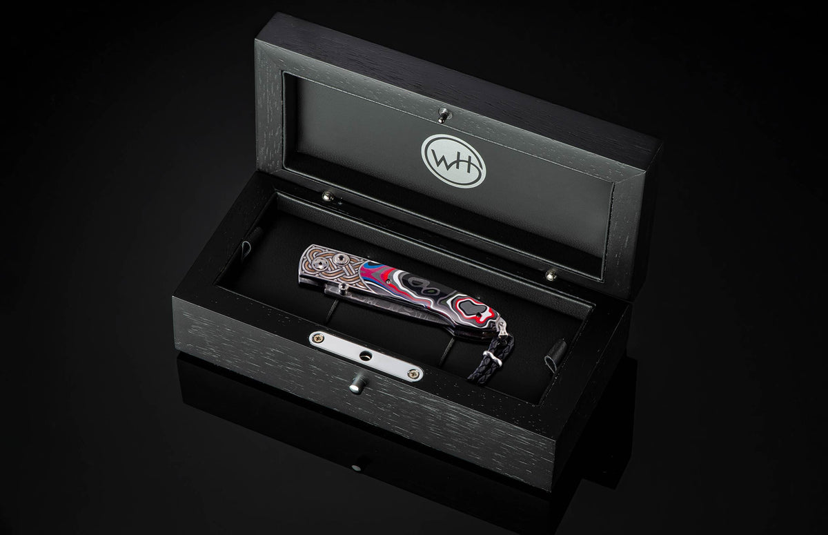 William Henry KNIVES B10 Fordite