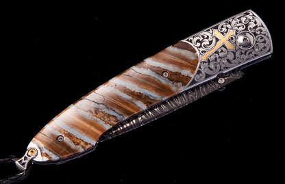 William Henry KNIVES Custom Gold Cross B10 GOLD CROSS