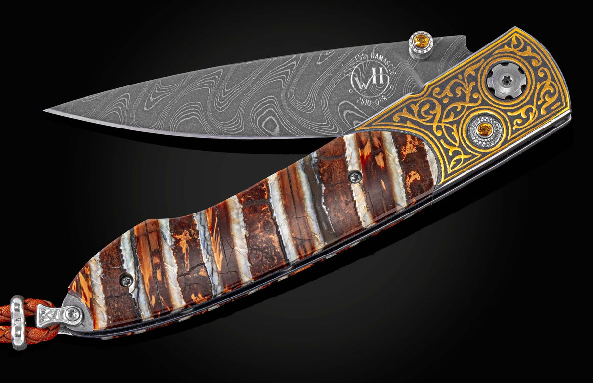 William Henry KNIVES B10 Golden Mammoth