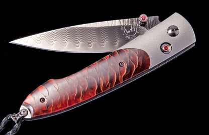 William Henry KNIVES B05 Red Pine