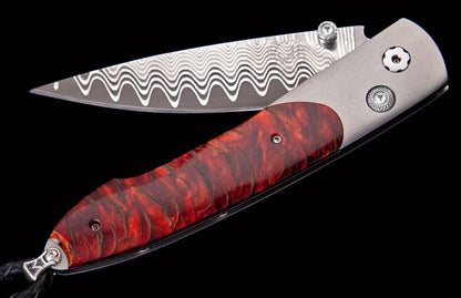 William Henry KNIVES B10 Scarlet Pine