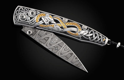 William Henry KNIVES B10 Viking Dragon