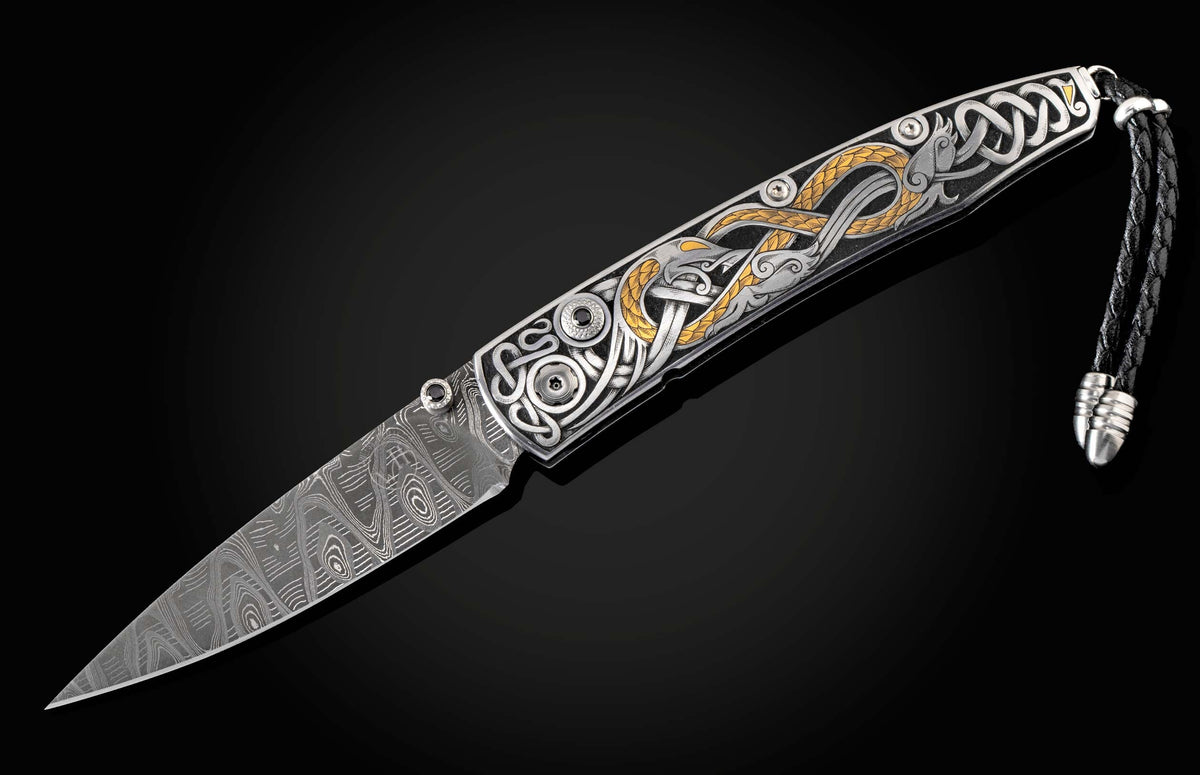 William Henry KNIVES B10 Viking Dragon