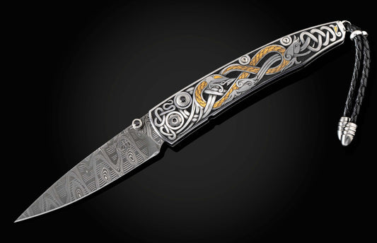 William Henry KNIVES B10 Viking Dragon