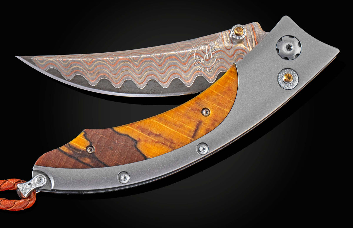 William Henry KNIVES B11 Yellow Curve