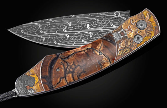 William Henry KNIVES B12 African Lions