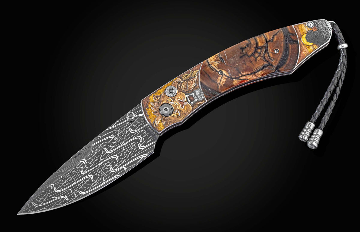 William Henry KNIVES B12 African Lions