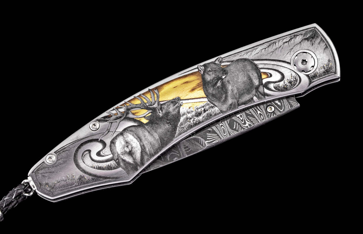 William Henry KNIVES B12 Autumn Elk III