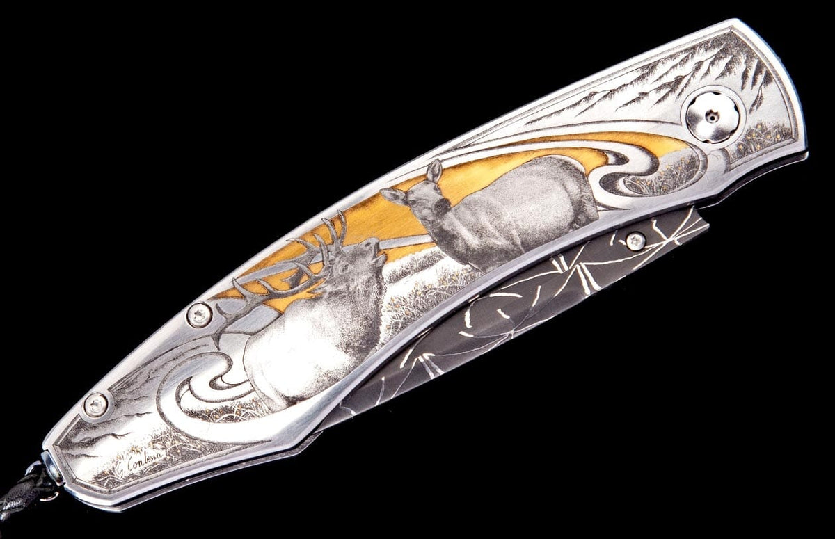 William Henry KNIVES B12 Autumn Elk II