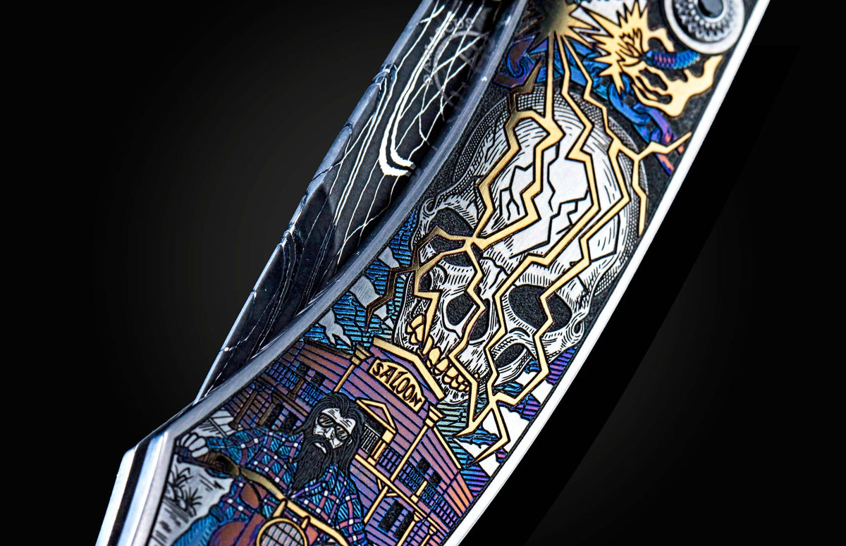 William Henry KNIVES B12 Biker