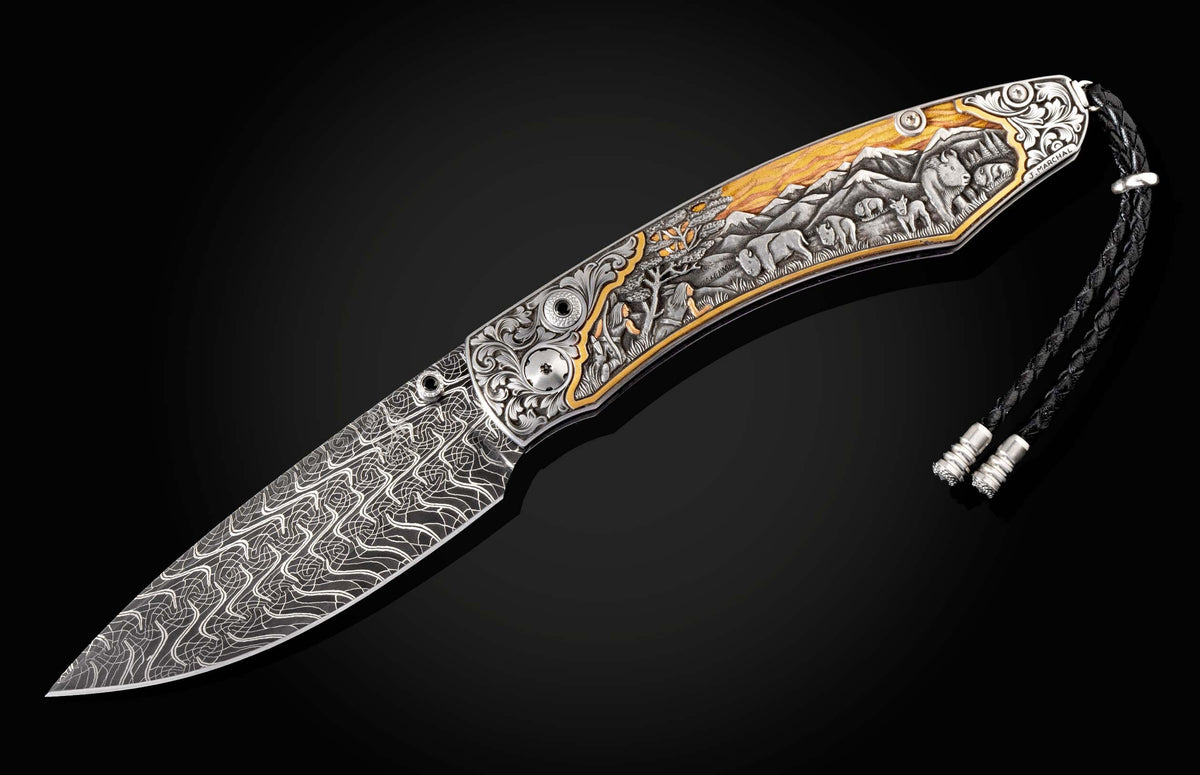 William Henry KNIVES B12 Bison Hunt