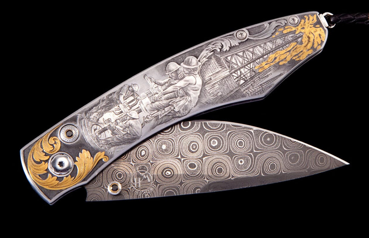 William Henry KNIVES B12 Black Gold II
