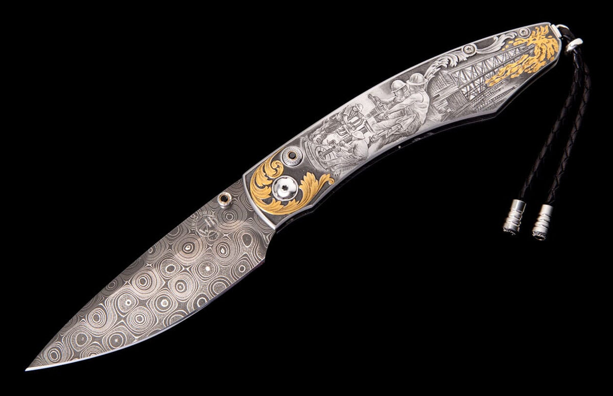 William Henry KNIVES B12 Black Gold II