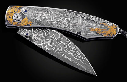 William Henry KNIVES B12 Black Gold IV