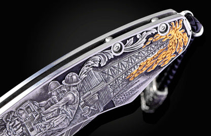 William Henry KNIVES B12 Black Gold IV