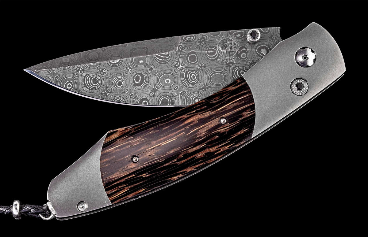 William Henry KNIVES B12 Black Palm