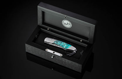 William Henry KNIVES B12 Blue Maple