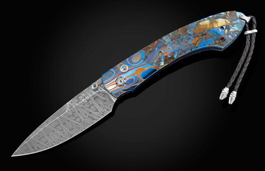 William Henry KNIVES B12 Blue Mosaic