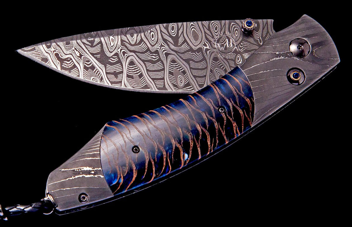 William Henry KNIVES B12 Blue Spruce