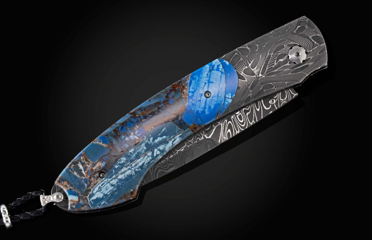 William Henry KNIVES B12 BLUE FUSION