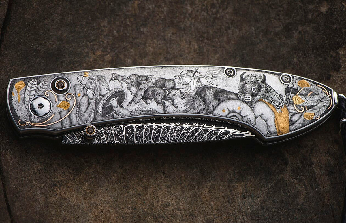 William Henry KNIVES Bodmer B12 BODMER