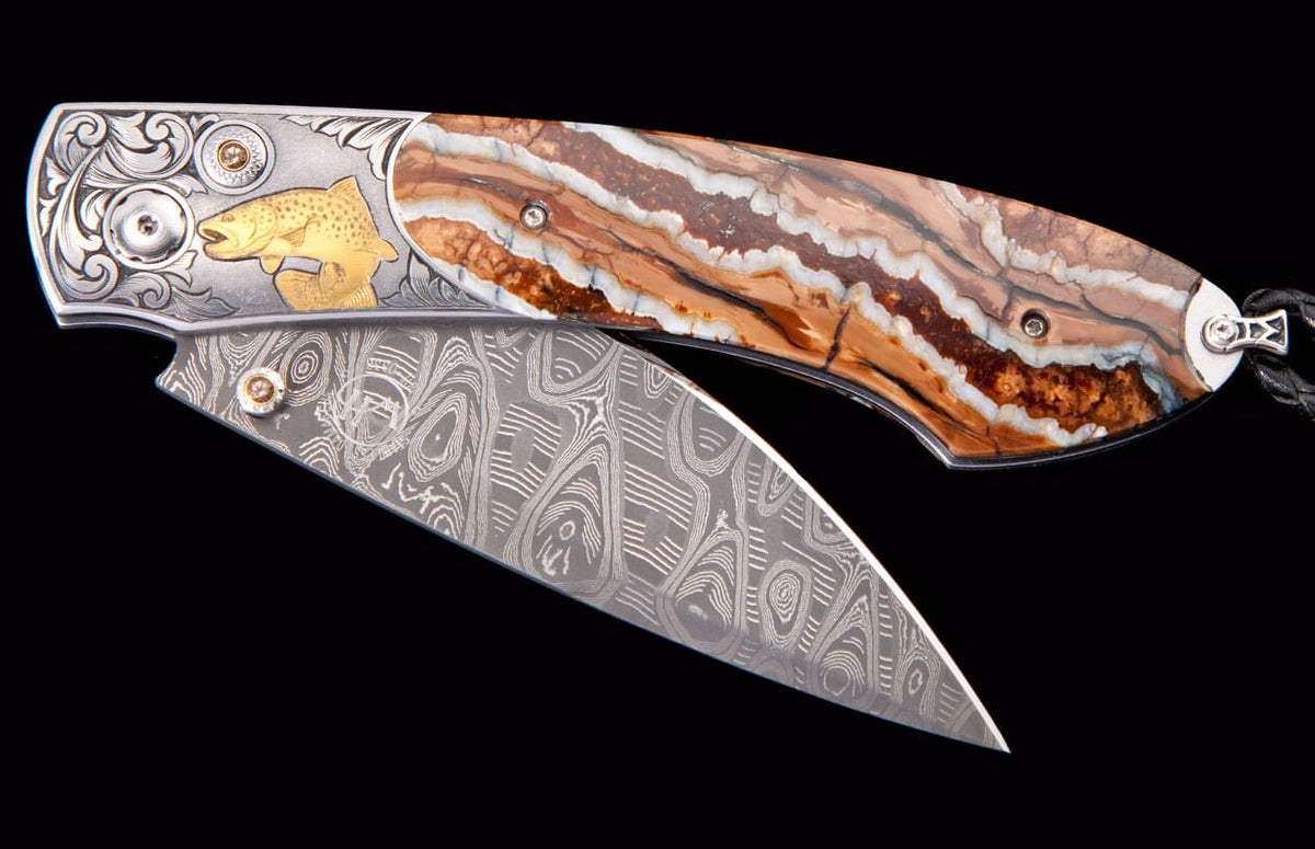 William Henry KNIVES B12 Brown Trout