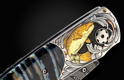 William Henry KNIVES B12 Brown Trout II