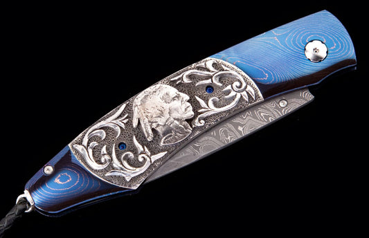 William Henry KNIVES B12 Buffalo Nickel